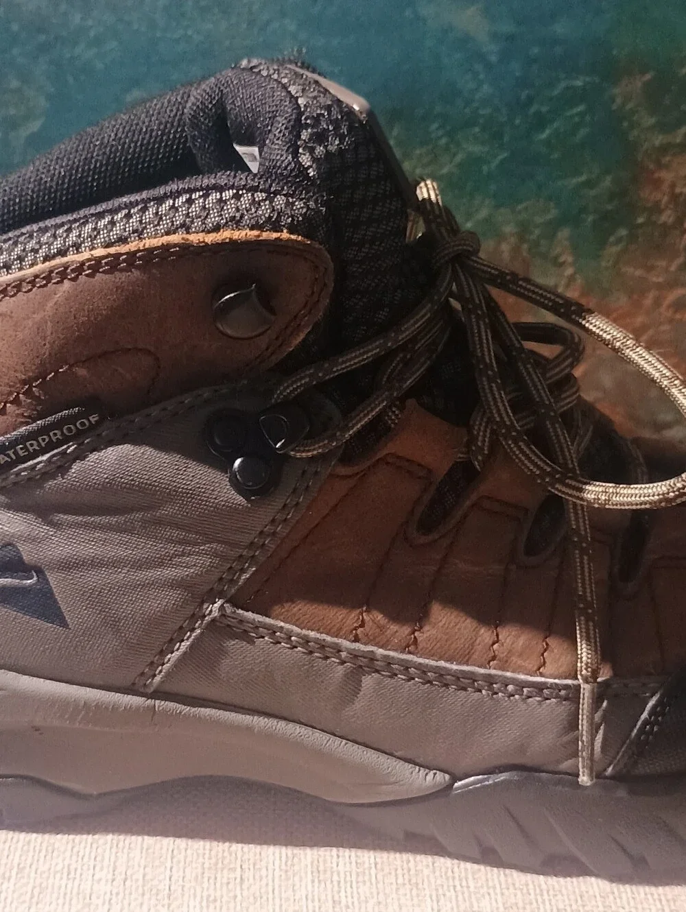 Ozark Trail Men's Meadows Waterproof Casual Mid Hiking Boots Men's Size 7